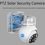 📡 Cámara de Seguridad 4G LTE con Panel Solar | TechShop