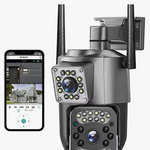 Cámara de Seguridad PTZ Doble Lente HD – TechShop